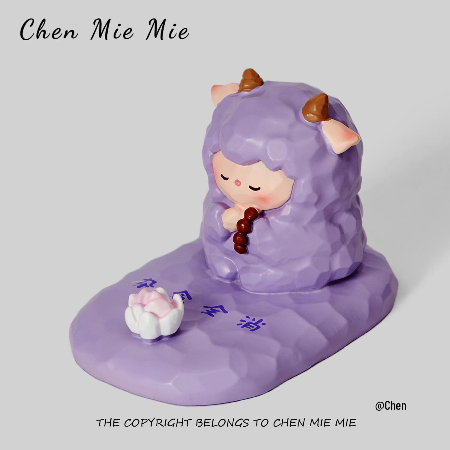 Cute  Clear All Distractions  Desktop Phone Holder - Creative Office Ornament Gift Pig Mini - [Adhesive]