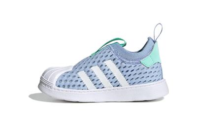 Originals SUPERSTAR 360 2.0 360 2 Mesh Low Top Skateboard Shoes Blue White Infant And Toddler FZ5606