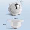 Rotation Pulley Furniture Hardware Furniture Casters Mini Swivel Wheels Base Roller Universal Wheel