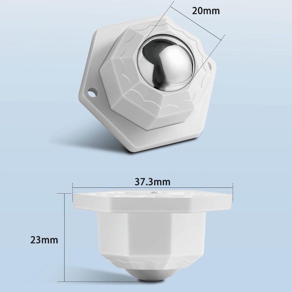 Rotation Pulley Furniture Hardware Furniture Casters Mini Swivel Wheels Base Roller Universal Wheel