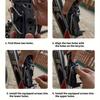 Motorcycle Universal Cup Holder 360° Adjustable Handlebar Bike Motorcycle Water Bottle Cage For Cycling ADV Motorbike