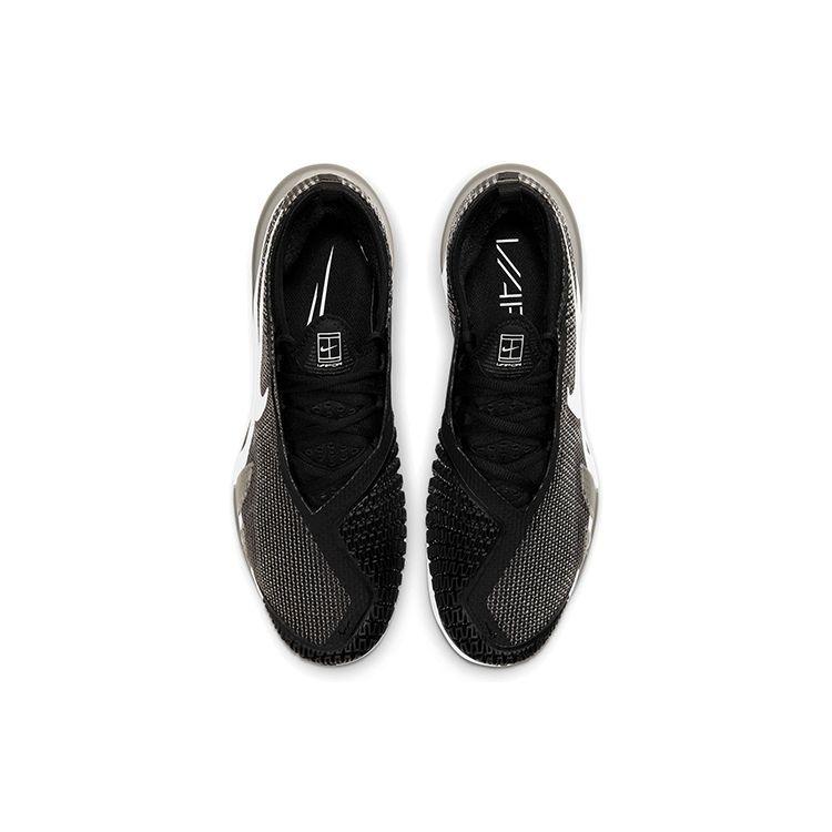 Nike Zapatillas para hombre Court React Vapor NXT Negro Blanco CV0724-002