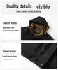 Men's Plus Size Casual Winter Down Jacket - Lightweight, Trendy, and Loose Fit