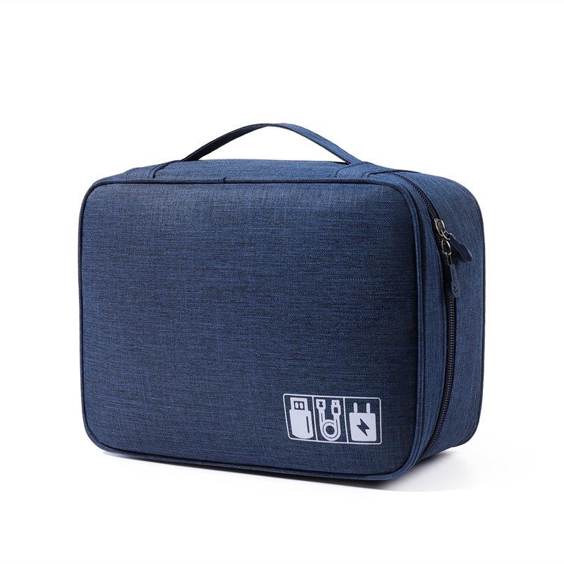 Cationic Waterproof Portable Charger & Data Cable Storage Bag