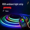 5V RGB Bluetooth LED Neon Light Strip - USB, Flexible, Full Color, Waterproof, DIY Atmosphere Lighting