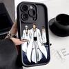 Anime A-Aizen S-Sousuke Silicone Case For iPhone 13 11 15 17 12 14 16 Pro Max 17 Air Plus SE Shockproof Soft Protective Cover