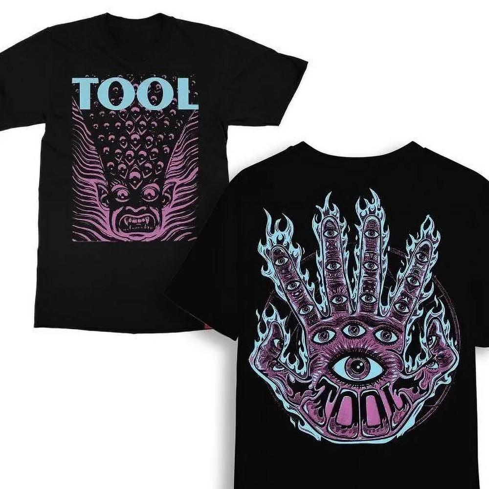 2 Sides Tool Band 2024 World Tour Concert Shirt Black Unisex S5XL KY012 Unisex T-Shirt S