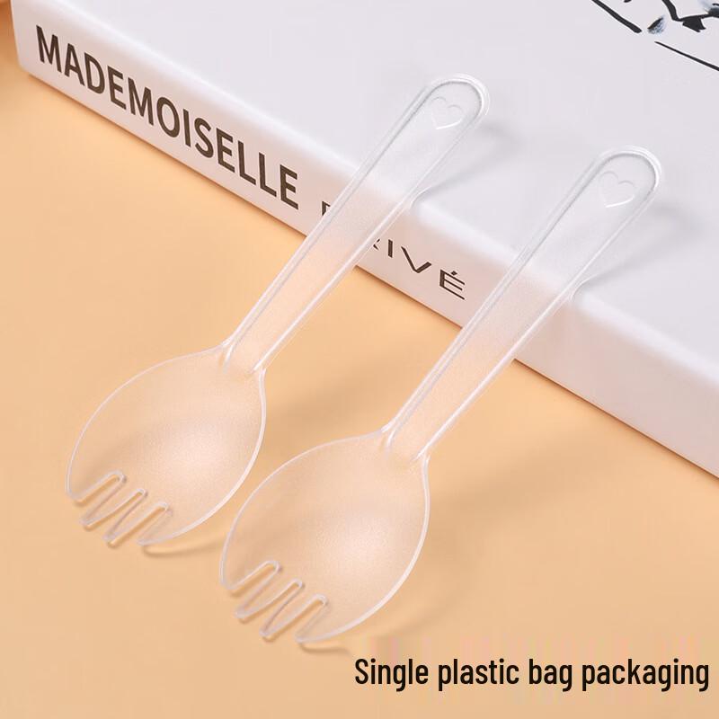 Disposable Plastic Spork (Fork Spoon Combo)