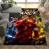 Powerful Football Legend Cr7 Area Rug Perfect for Entryway Kitchen Game Room Balcony Antislip Carpet Anime Office Decor