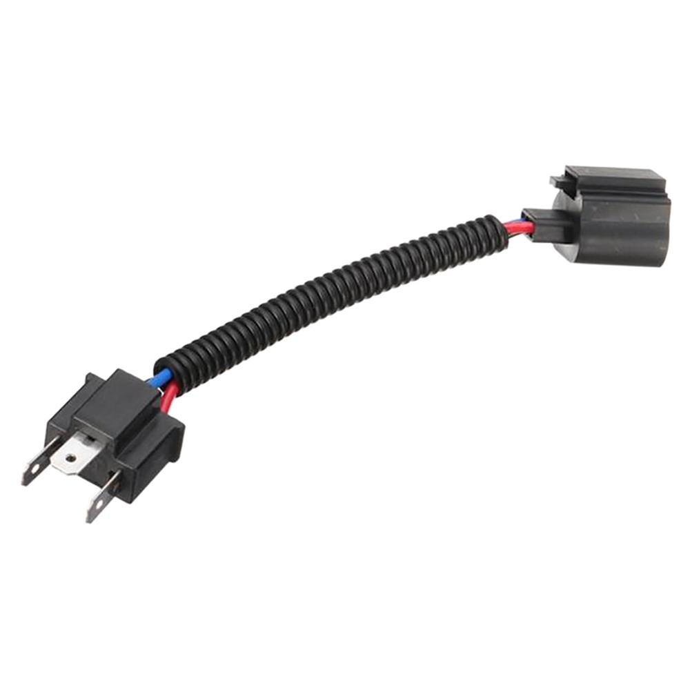 LED Headlight H4 Male to H13 Female Connector Car Pigtail Wire Wiring Harness Adapters for Ford/Dodge чёрный