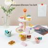 Royal Afternoon Tea Wooden Pretend Play Set for Kids - Enhances Social Skills and Family Interaction