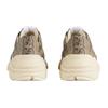 Gucci Womens 100 Rhyton Sneaker 'Beige Monogram' (women's sizes) Beige / Ebony Chunky Sneakers 680915 UMO00 9742