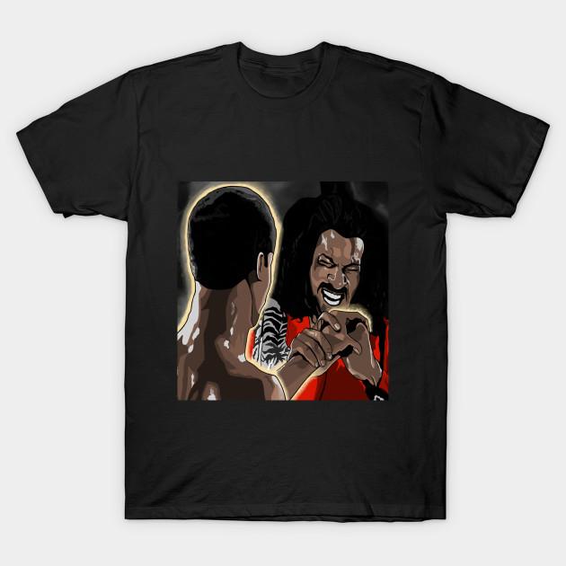 

Мужская черная футболка с принтом The Last Dragon Печать на трансферной бумаге без вырезания Хлопковая футболка S чёрный