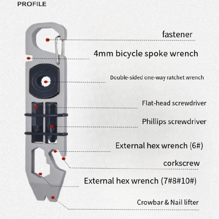 All In One Multiple Tool Bottles Opener for Quick Repairs and Convenience