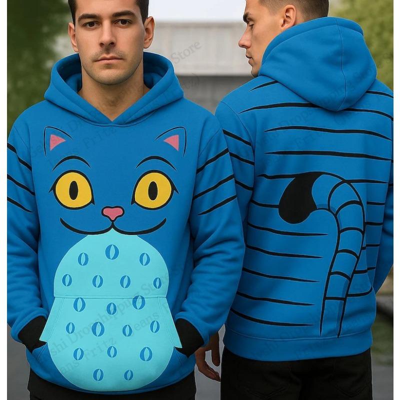 Pánská mikina Kreslený Derpy tygr Kostým Kpop Demon Hunter 3D potisk Mikina Pánská Dámská Módní Mikina Svetr Kabát Zimní Oblečení