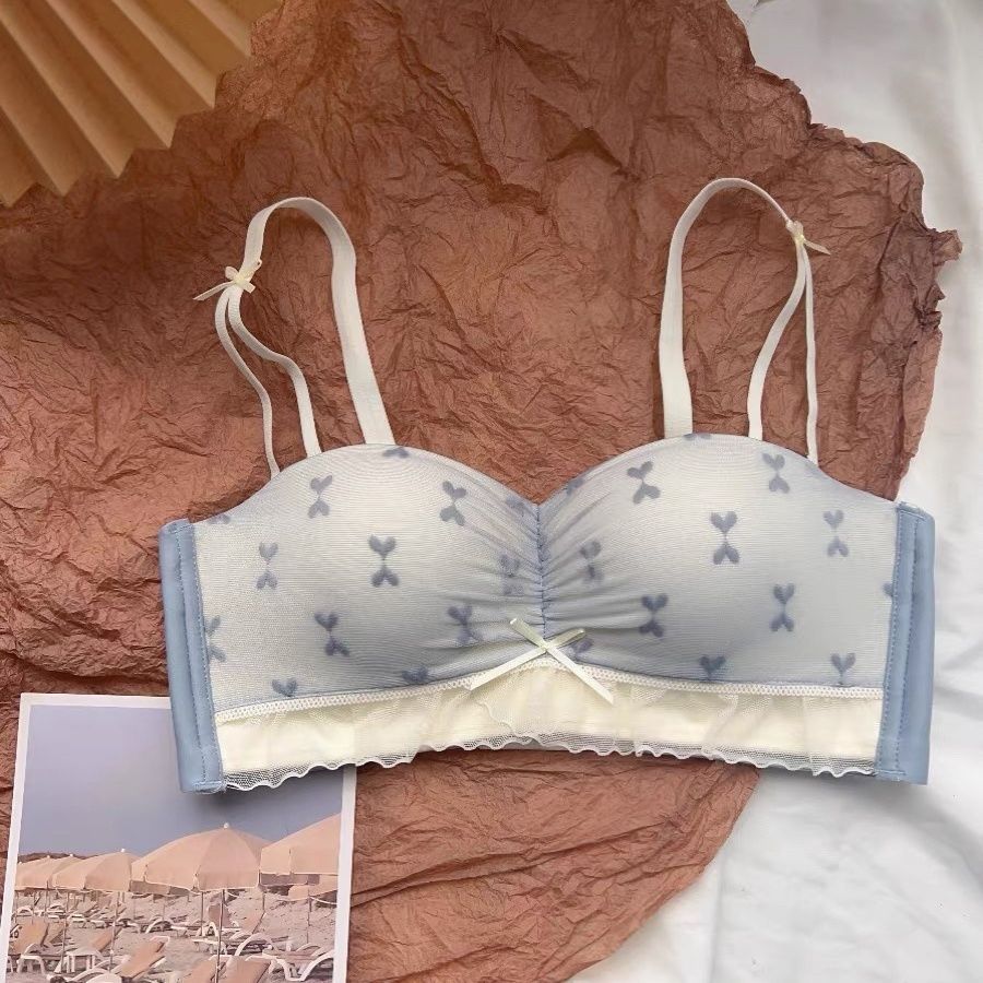 

1/2 Чашки Бюстгальтеры Девушки Милое Пуш-ап Белье Без косточек Кружево Пот Спинка Без спинки Красота Сексуальные Женские Бюстгальтеры Слинг Модное Белье Регулируемый ремешок 32/70AB