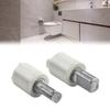 2x WC-Sitz Drehdämpfer Kunststoff Hydraulisch Soft-Close Drehdämpfer Scharnier Sanitär Badezimmer WC-Deckel Montage-Befestigung