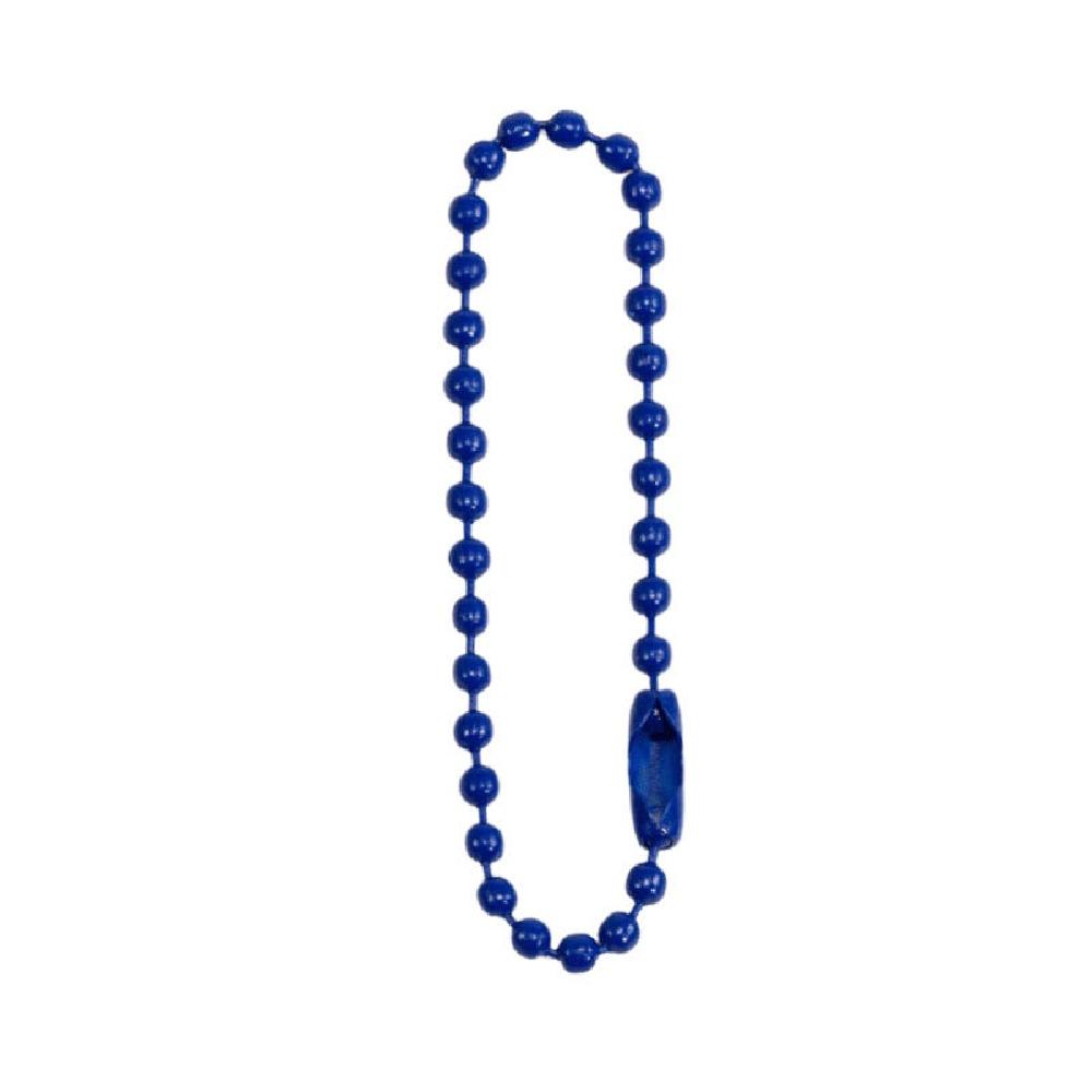 Colorful Ball Bead Connector Chain 20/12cm Fits KeyRing Key Iron Chain Dolls Label DIY Jewelry Making Toy Hanging Chain