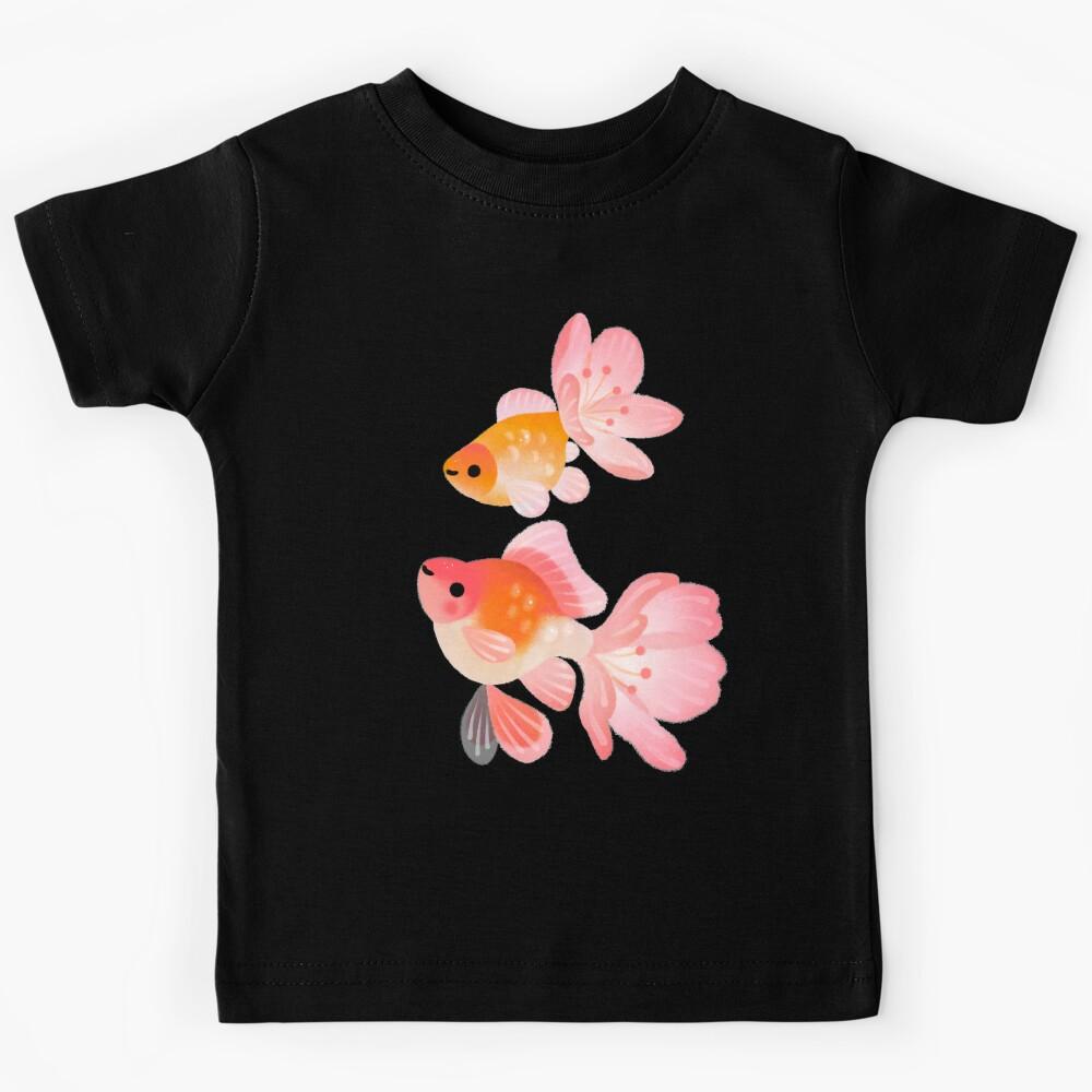 Cherry blossom goldfish 1 Kids T-Shirt 100