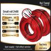 Small Roll 2468 PVC Red Black Parallel LED Wire 30-16AWG Tinned Copper