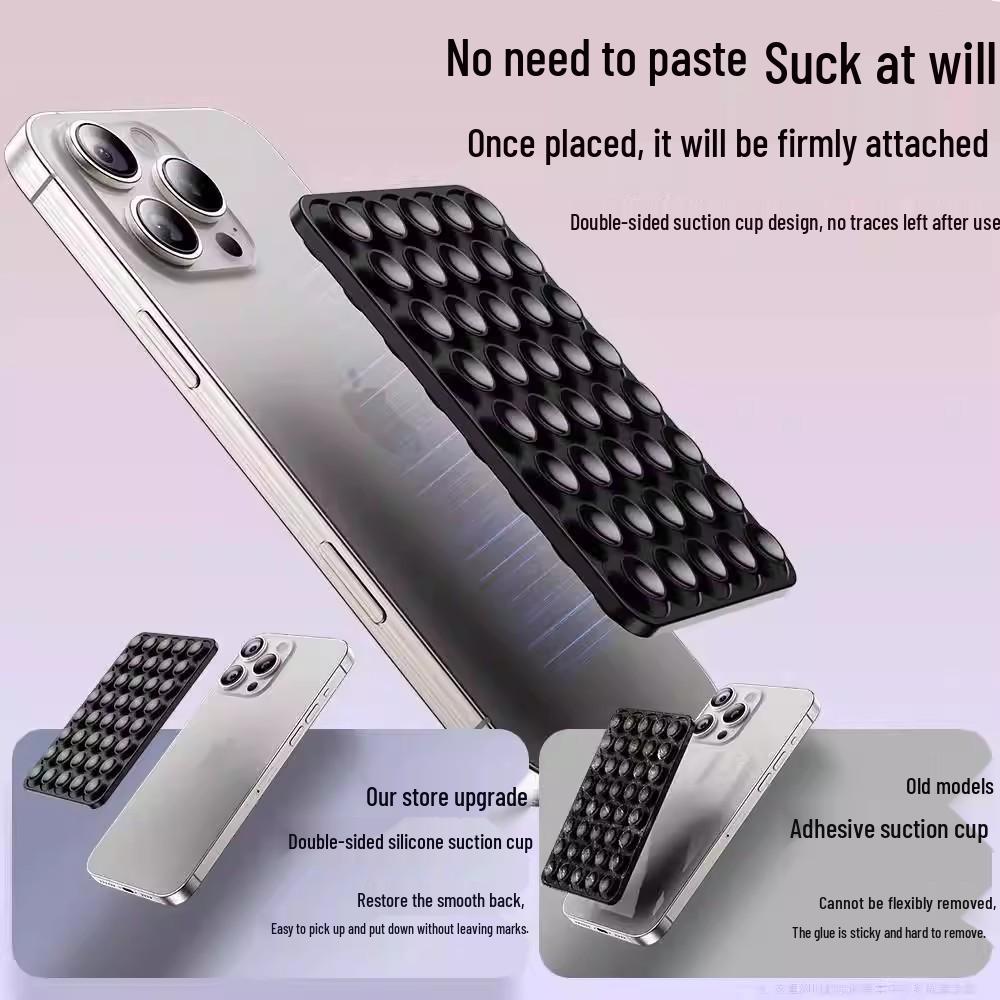 Multifunctional Double-Sided Silicone Suction Anti-Slip Phone and Tablet Holder