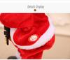 Electric Guitar-Playing Santa Ornament with Music and Dancing Hips