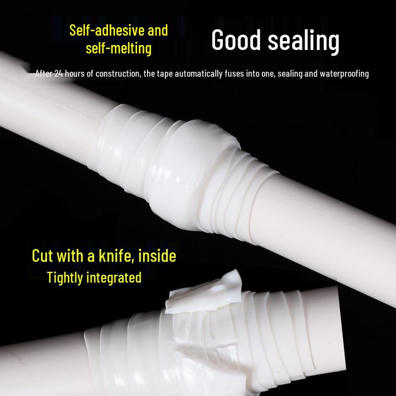 Self-Adhesive Waterproof Silicone Tape for Pipe Leak Repair