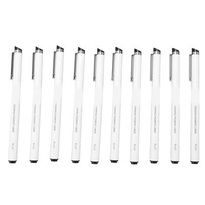 10 PEZZI Penne Micro Linea Impermeabili Forte Copertura Penne Micro Linea Colore Anti Sanguinamento Penne Manga per