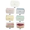Roses Print Cosmetic Bag Zipper Closure Stylish Storage Bags Portable Organizer for Shopping And Outdoor Family Outings