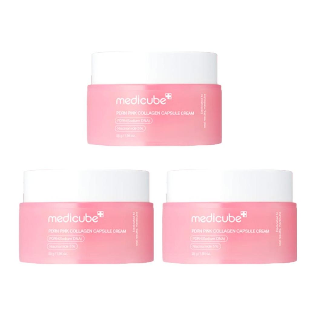 Medicube PDRN Pink Collagen Capsule Cream 55g (3 Options)