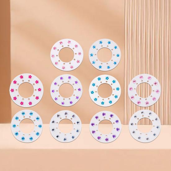 Hair Gem Applicator Machine DIY Princess Hair Styling Tool with Sparkling Gems Pretend Play