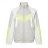 Womens/Ladies Colour Block Oversized Hooded Jacket