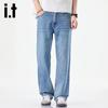 Izzue It Men's Lyocell Loose Straight Jeans