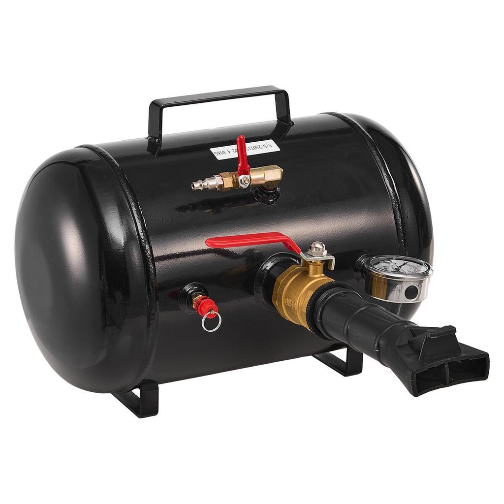 Air Tire Bead Seater, 5 Gal / 18.9 L, Heavy Duty Tire Bead Blaster Tool, 87-116 PSI Operating Pressure, Air Trigger Seating Inflator for Pickup,