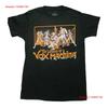 The Legend of Vox Machina Koszulka dla Młodych Dorosłych Walcząca Obsada Pozuje Nad Nazwą vintage Sprana Lekko Rozciągnięta Oddychająca Unisex
