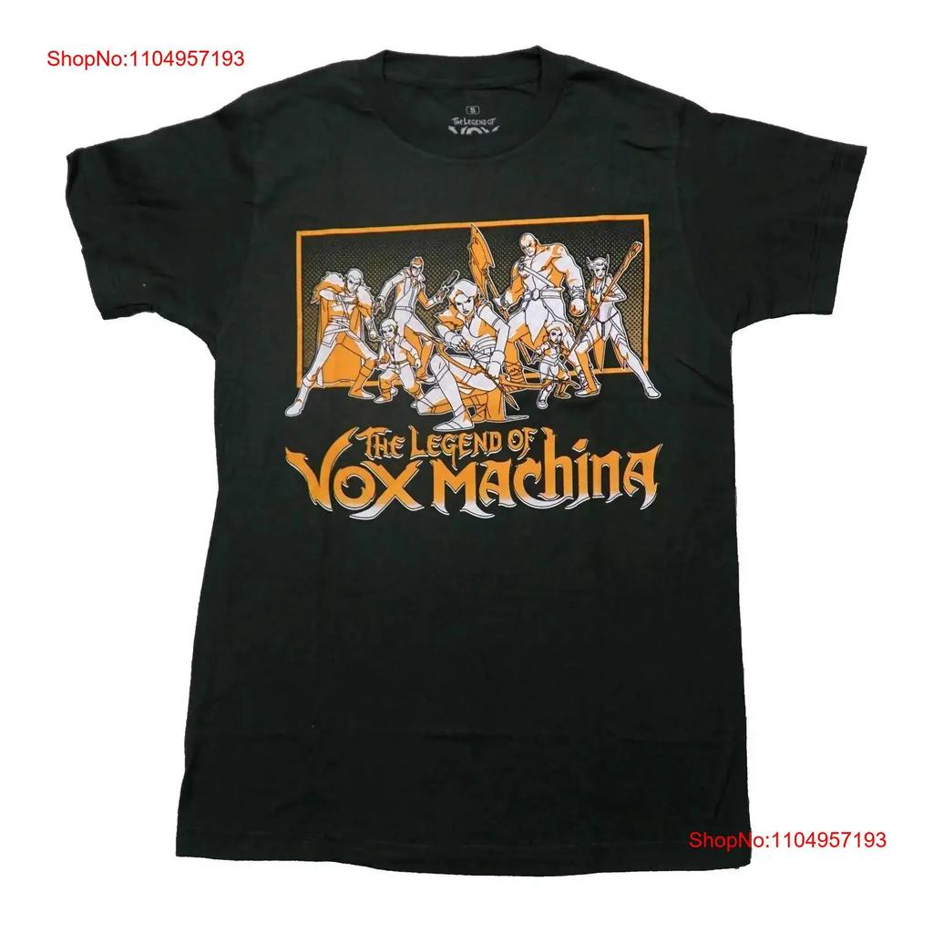 The Legend of Vox Machina New Adult T Shirt Fighting Cast Pose Over Name vintage Washed Slightly Stretched Breathable Unisex