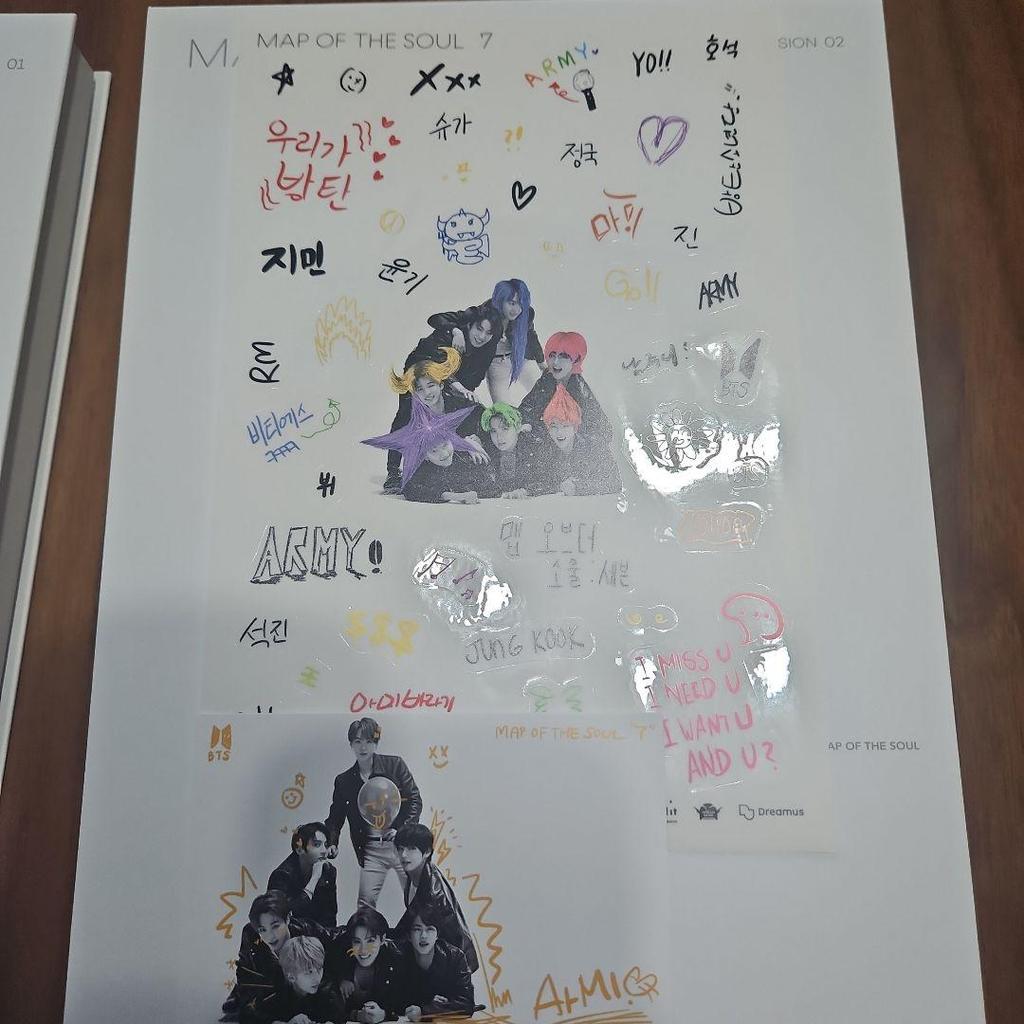 [USED] BTS Map of the Soul CD