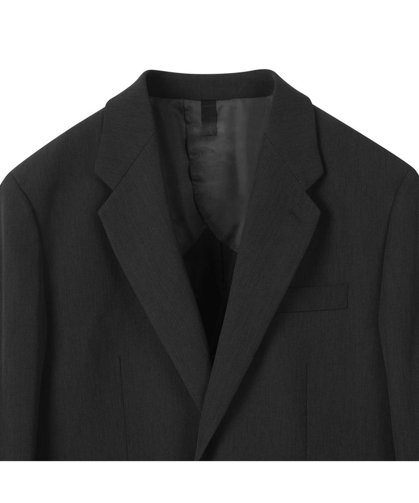 Customellow Dark Gray Slim Fit Setup Jacket Cwjam25404Gyd