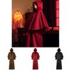 Vintage Guide Robe Hooded Cloak For Halloween Cosplay- 5 Colors