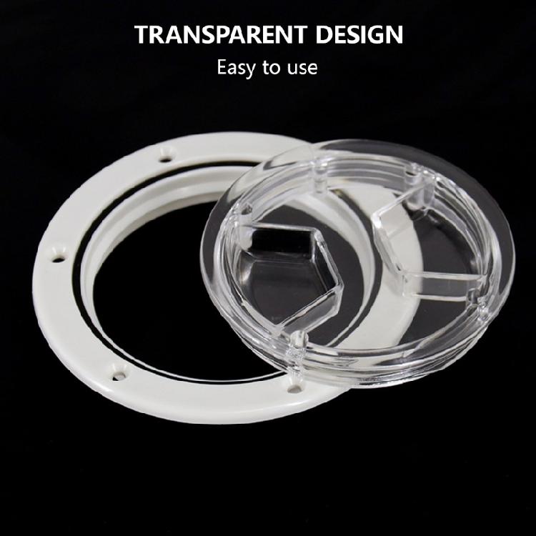 4"/6" Deck Cover for Boat Yacht Marine Deck Inspection Access Cover Inspection Cover Deck Lid