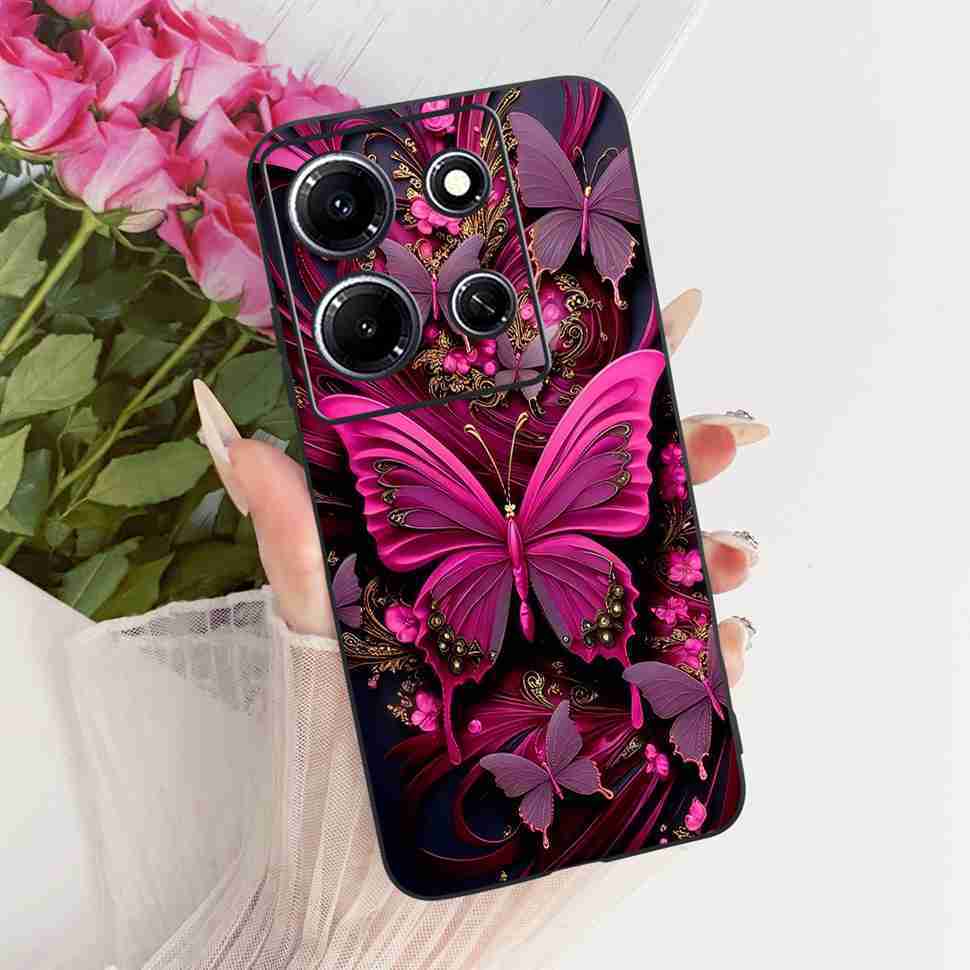 Phone Case For Infinix Note 30i X6716 Stylish Painted Cover For Infinix Note30i Note 30i Soft Silicone Shockproof Cover Fundas