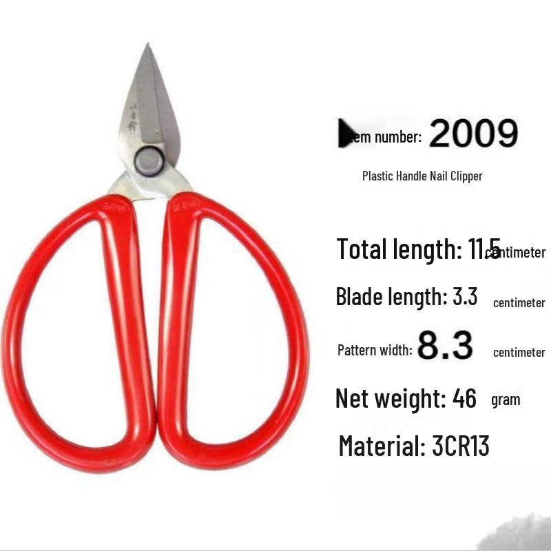 Wang Wuquan Stainless Steel Manicure & Cuticle Nail Clippers