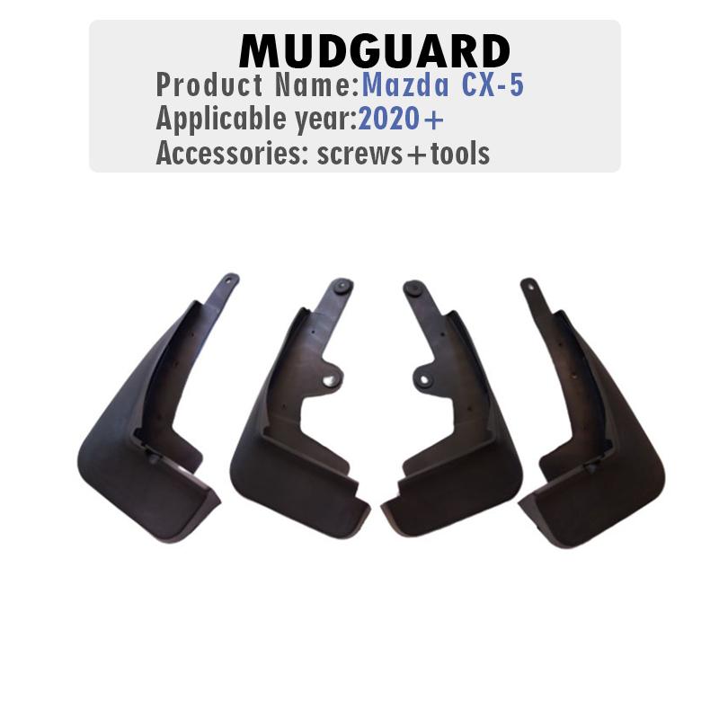 2024 2025 FOR Mazda CX-30 Cx30 MD Mudguard Fender Mud Flap Guards Splash Mudlfpas Car Accessories Front Rear 4pcs