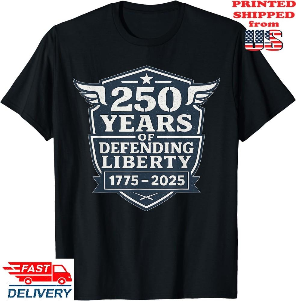 Патриотическая армия США Военный парад США 250-летие 2025 Футболка, Унисекс Футболка XL