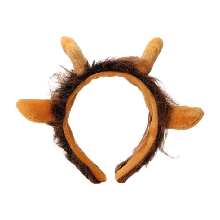 Plush Loong Headband Cute Dragon Headwear Costume Accessory for Parties