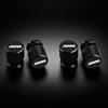 4Pcs Aluminum Car Wheel Tire Valve Caps Tyre Rim Stem Covers Airdust Waterproof For BMW M Performance Logo 1 3 5 Series X1 X3 X5 CD0