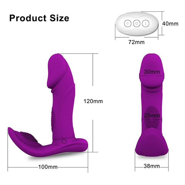 Vibrator cu telecomandă fără fir pentru femei Dildo pentru femeie Stimulator punct G Vibratori pentru chiloți purtabili Jucării sexuale pentru cupluri pentru adulți