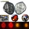 For Suzuki GSXR1000 GSX-R 1000 K3 K4 2003 2004 E-Mark Rear Tail Light Brake Turn Signals Integrated LED Light
