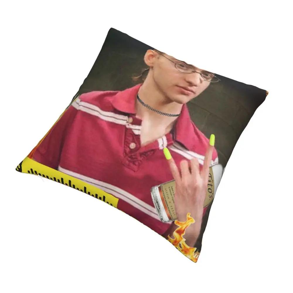 Shots Funny Gibby Pillowcase Double-sided Printing Cushion Cover Decorative Ravi Meme Yk Throw Pillow Case Cover Home Square
