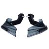 2PCS Motorcycle Handguard Windproof Collision Protection Universal Fit Handlebar Hand Protector Black